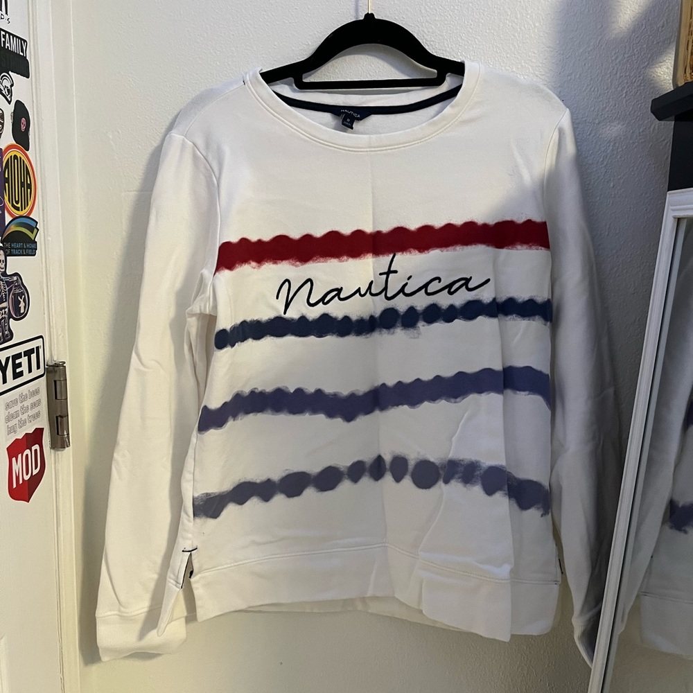 White super soft crewneck